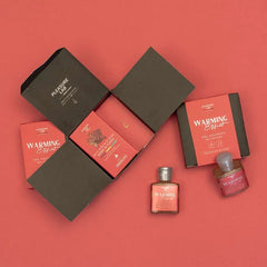 Alt text: Lubricante Multiorgasmo Warming product illustration with warming sensation for enhanced pleasure