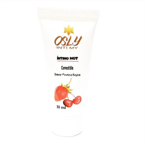 Lubricante Frutos Rojos Osly 10 ml, a high-quality and long-lasting product perfect for enhancing intimacy and pleasure