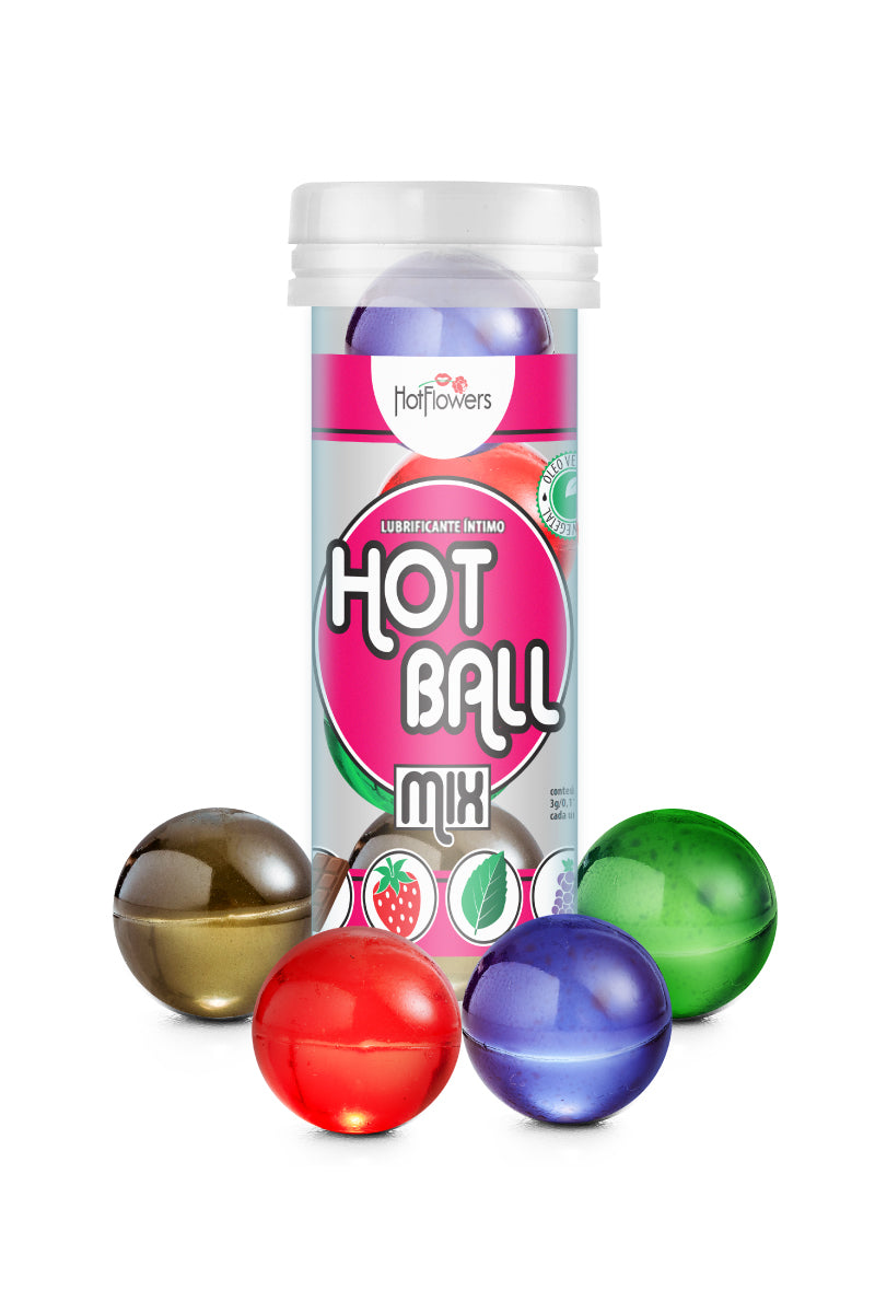 Hot Ball Mix 4 Sabores HotFlowers, a sensual and stimulating product