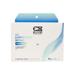 Two sachets of GEL INTIMO ELIXIR 5 ML, a gentle and effective intimate gel for daily use