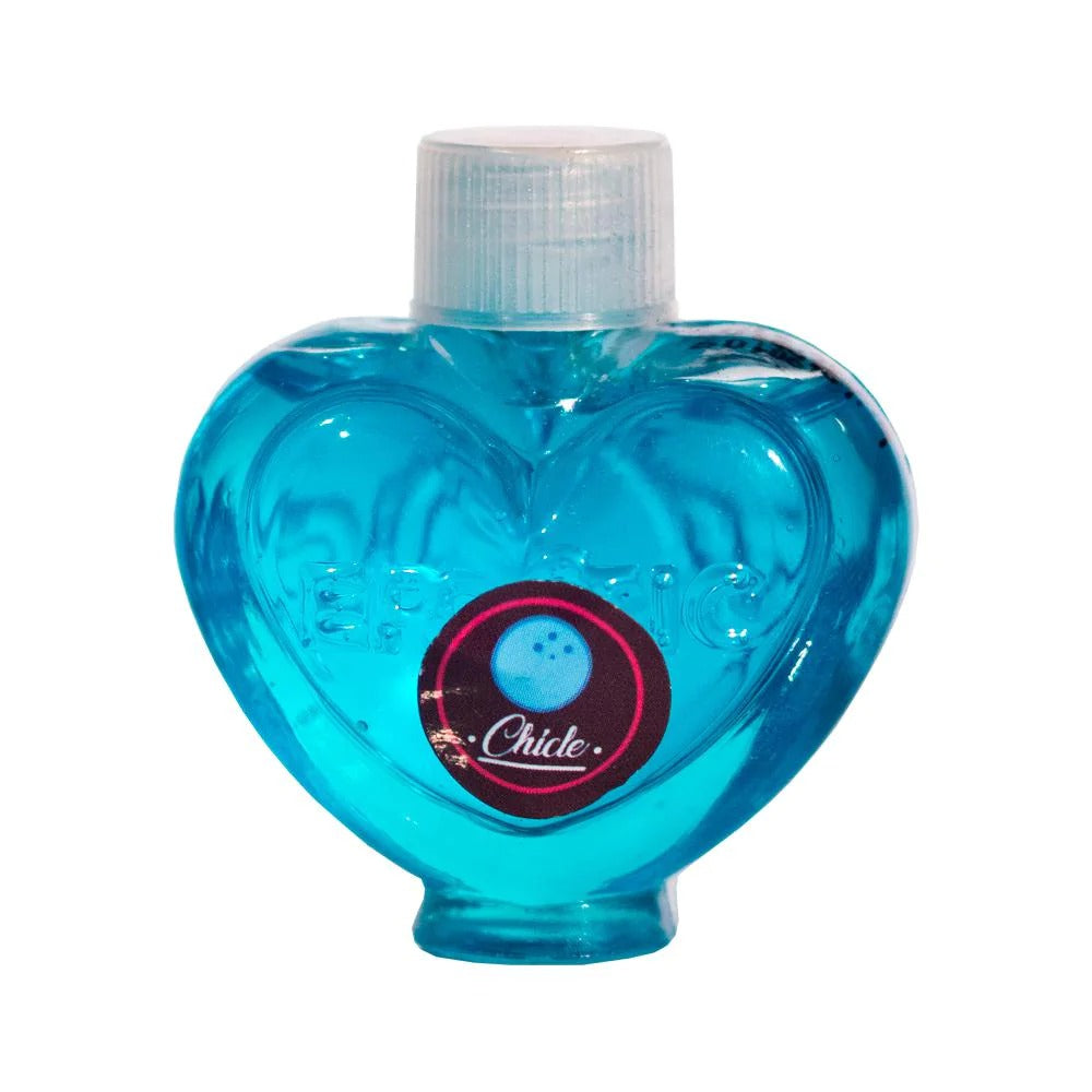 ACEITE EROTIC CORAZON 24 ML - Sensual massage oil in heart-shaped bottle for intimate moments and romantic experiences