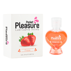 An image of the compact and discreet Lub Intimo Caliente Pocket Pleasure product for intimate pleasure and stimulation