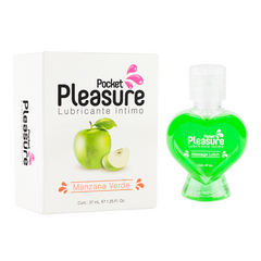 Pocket-sized warming lubricant for intimate pleasure and enhanced sensation