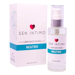 75 ml bottle of Sen Intimo Neutro intimate lubricant, perfect for sensitive skin