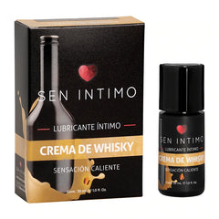 Lub Íntimo Sen Crema de Whisky X 30 ml product bottle with creamy texture and 30 ml capacity for intimate use