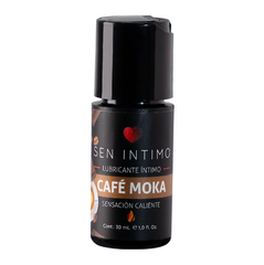 30 ml bottle of Lub Sen Café Moka flavored lubricant, perfect for coffee lovers