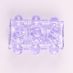 Semi Funda Delay Penis sleeve with textured interior for enhanced stimulation