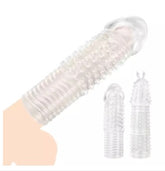 Funda para el Pene Liam: Producto para mejorar la erección masculina y prolongar el acto sexual Hecho de silicona suave y elástica para adaptarse a diferentes tamaños de pene