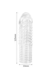 Funda para el Pene Liam: Dispositivo ergonómico diseñado para aumentar el placer sexual y mejorar la satisfacción de la pareja Fácil de colocar y limpiar