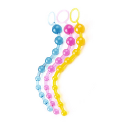 Silicone anal beads for intense and satisfying sensations during playtime