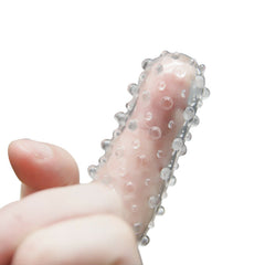 Set of 2 finger sleeves for injury prevention