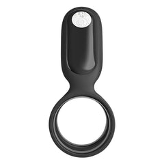 Black Squidward vibrating ring designed for enhanced pleasure during intimate moments