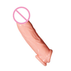 Funda Para el Pene Rick, a stretchy and textured penis sleeve designed to increase girth and provide intense sensations during intimate moments