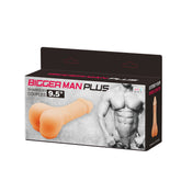 Black neoprene FUNDA EXTENSION BIGGER MAN PLUS for enhancing intimacy and pleasure during intimate moments