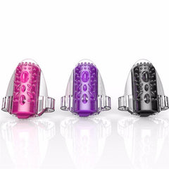 A close-up image of the LENGUA VIBRADORA, a vibrating tongue-shaped adult pleasure product for enhancing sensual experiences