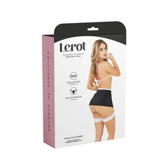 Seductive Disfraz Lerot Secretaria costume with glasses and tie for themed parties and events