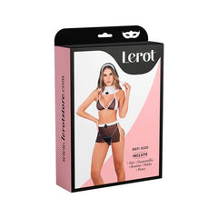 Disfraz de monja para mujer con vestido y capa negra, y cofia blanca