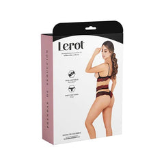 Beautiful red and white floral print Conjunto Julieta Lerot dress set