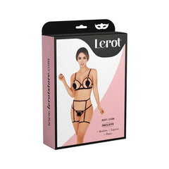 Chic and trendy Gema Lerot outfit with matching jewelry set