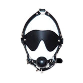 Antifaz Mordaza Sintético - Fetish para juegos de rol y dominación