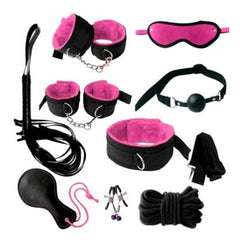 Kit Sado Deluxe Bondage 50 Sombras - A complete set of premium bondage accessories inspired by the popular '50 Shades' series