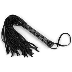 Handcrafted BDSM Latigo Passionate Flogger with Red Leather Tassels