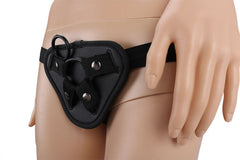 Black Tanga Arnes Universal body harness with adjustable straps and secure buckles