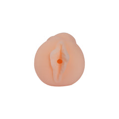 Side view of MINI VAGINA ADELE showing compact and portable design