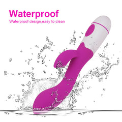 Close-up of Vibrador Dincy with multiple vibration settings and smooth silicone texture