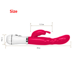 Dual-action Vibrador G Point Rabbit with G-spot and clitoral stimulation features