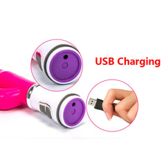 Ergonomically designed G Point Rabbit Vibrator for intense pleasure