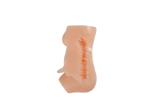Small anatomically correct male torso with anal and penis openings for pocket-sized pleasure