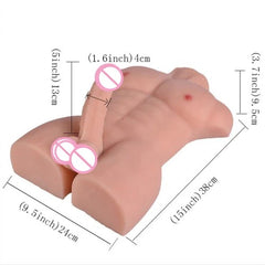 Torso Parker, a sleek and modern torso mannequin with adjustable arms and realistic features for retail display