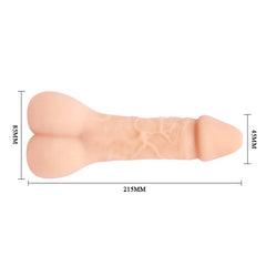 Flexible and durable Bigger Man Extension Pene for prolonged pleasure