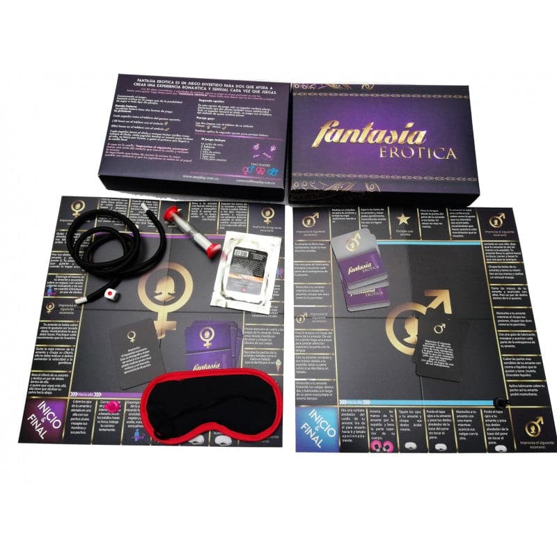Fantasy Erotic Board Game with Intriguing Characters and Challenges