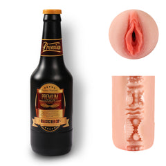 Vagina Beer Bottle - A unique and innovative product designed to challenge traditional beer packaging, featuring a bottle shaped like a female form