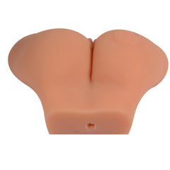 Mini torso red plum product featuring a small, anatomically correct human torso in vibrant red color
