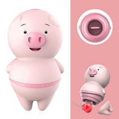 Estimulador Clitorial Pig Vibe designed with soft, flexible silicone material for ultimate comfort and pleasure