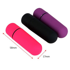 High-quality silicone vibrating bullet for powerful and discreet stimulation