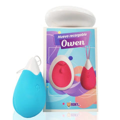 Rechargeable Owen Wireless Egg Vibrator with Remote Control
