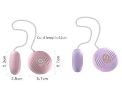 Remote-controlled vibrating egg for hands-free excitement and intimacy