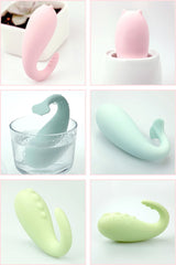 Vibrador Monkey - A close-up image of the ergonomic design and soft silicone texture