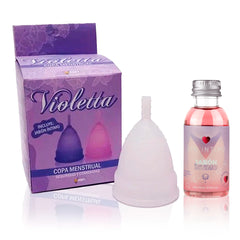 Violetta menstrual cup, a sustainable and eco-friendly menstrual product for women