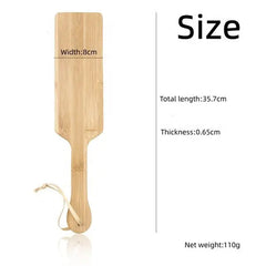 Artisanal bamboo paleta, perfect for ice cream, popsicles, and desserts