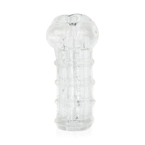 Transparent silicone vagina sleeve for realistic intimate experience