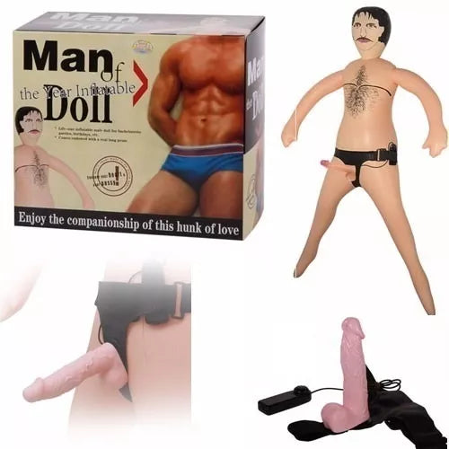 Muñeco Inflable Tatu, a life-sized inflatable toy with colorful tattoos and fun design, perfect for kids' playtime and parties