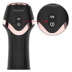 Transparent Glass Vagina Vibrator with Multi-speed Settings and Wireless Control