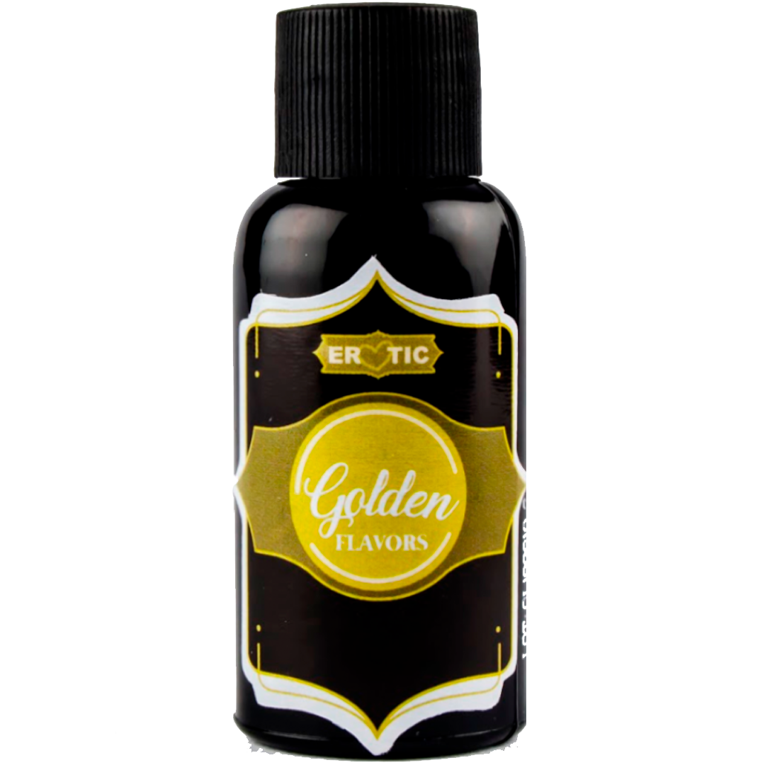 Golden Flavors flavored lubricant, a delicious and sensual enhancement for intimacy