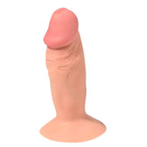 Black silicone anal plug shaped like a penis, designed by Danny