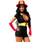 Vintage Bombero leather firefighter boots with distressed finish and classic design